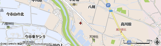徳島県阿南市柳島町（弁財天西）周辺の地図