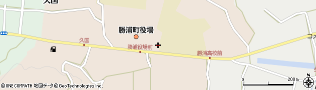 徳島県勝浦町（勝浦郡）久国（屋原）周辺の地図