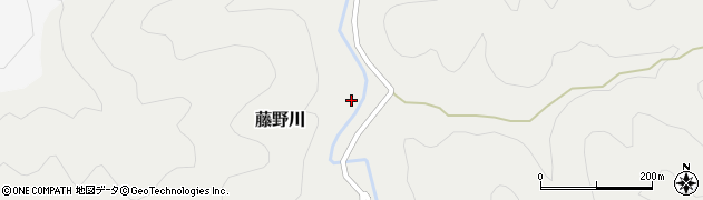 和歌山県日高郡日高川町藤野川53周辺の地図