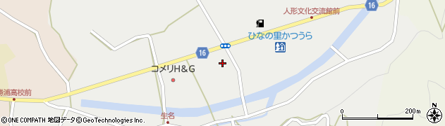 徳島県勝浦郡勝浦町生名神ノ木30周辺の地図
