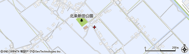 愛媛県西条市北条918周辺の地図