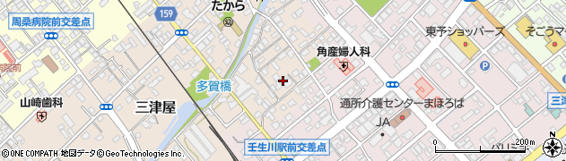愛媛県西条市三津屋周辺の地図