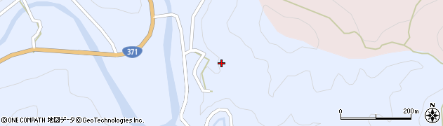 和歌山県田辺市龍神村廣井原592周辺の地図