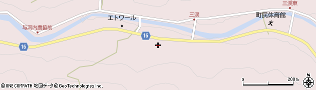 徳島県勝浦郡勝浦町三溪小川周辺の地図