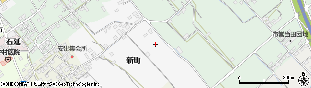 愛媛県西条市新町81周辺の地図