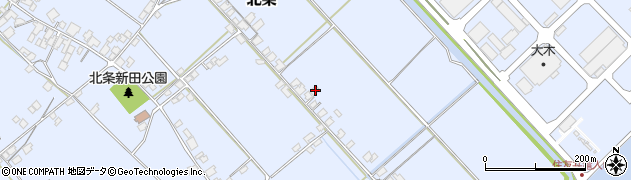 愛媛県西条市北条1024周辺の地図