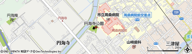 円海寺公園周辺の地図