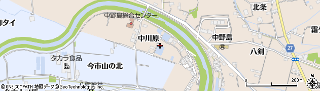 徳島県阿南市柳島町中川原31周辺の地図