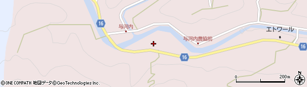 徳島県勝浦町（勝浦郡）三溪（上小川）周辺の地図