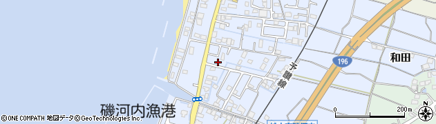 門田理容店周辺の地図