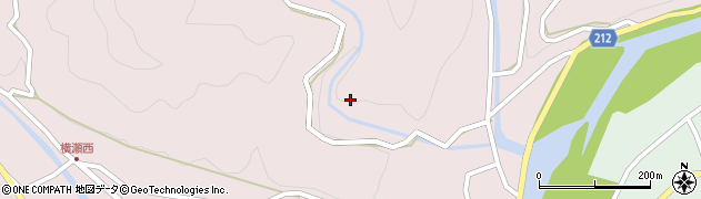 徳島県勝浦町（勝浦郡）三溪（名田）周辺の地図