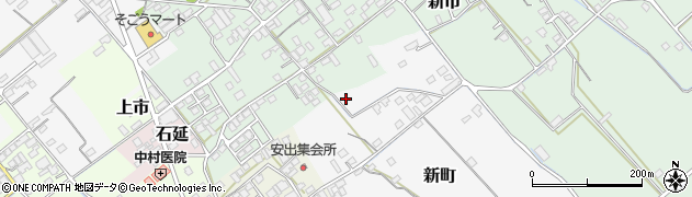 愛媛県西条市新町106周辺の地図