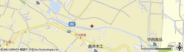 徳島県阿南市下大野町（渡り上り）周辺の地図