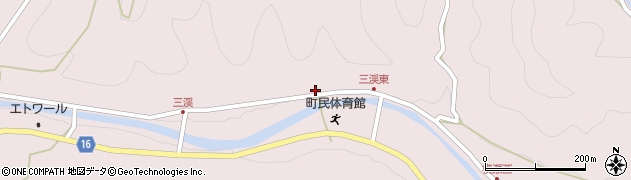 徳島県勝浦郡勝浦町三溪市ノ江5周辺の地図