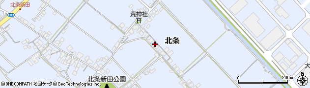 愛媛県西条市北条1061周辺の地図