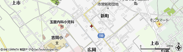 愛媛県西条市新町352周辺の地図