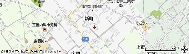 愛媛県西条市新町195周辺の地図