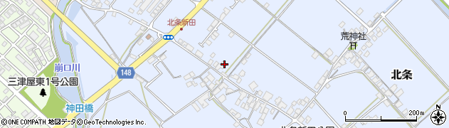 愛媛県西条市北条1262周辺の地図