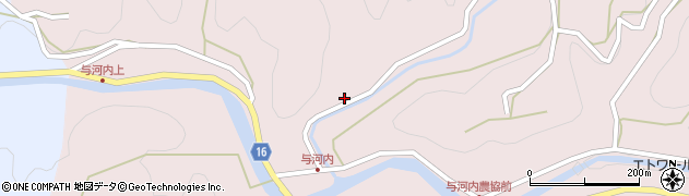 徳島県勝浦町（勝浦郡）三溪（西谷）周辺の地図