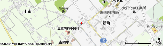 愛媛県西条市新町363周辺の地図