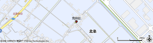 愛媛県西条市北条1139周辺の地図