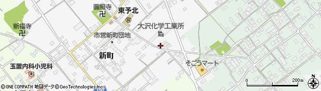 愛媛県西条市新町253周辺の地図