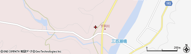 和歌山県日高郡日高川町平川175周辺の地図