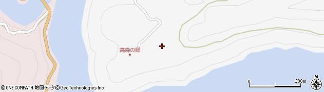 奈良県吉野郡十津川村猿飼332周辺の地図