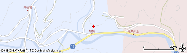 徳島県勝浦町（勝浦郡）坂本（大伏尾）周辺の地図