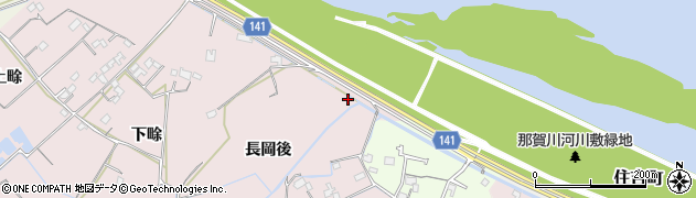 徳島県阿南市横見町（長岡後）周辺の地図