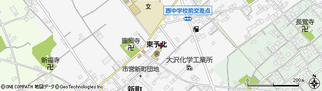 愛媛県西条市新町268周辺の地図