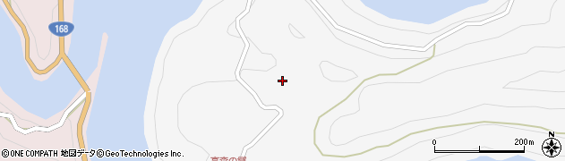 奈良県吉野郡十津川村猿飼297周辺の地図