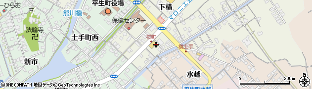 平生葬祭　事務所周辺の地図