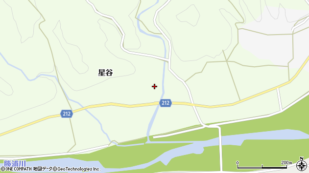 〒771-4304 徳島県勝浦郡勝浦町星谷の地図