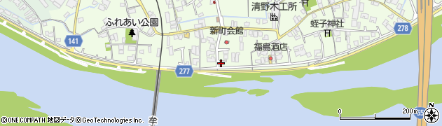 晃生塾周辺の地図