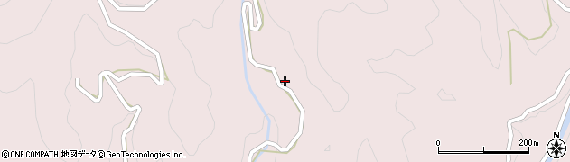 徳島県勝浦町（勝浦郡）三溪（神谷）周辺の地図