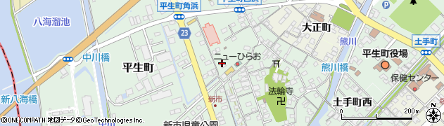 オリーブ薬局平生店周辺の地図