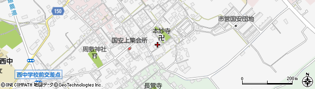 松本製紙所周辺の地図