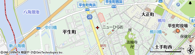釜屋 平生店周辺の地図