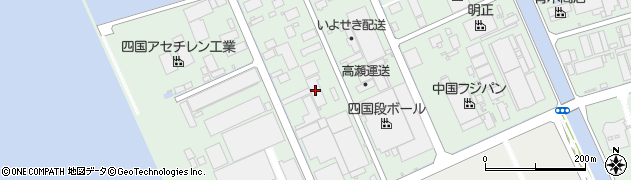 いよせき株式会社　本社ひうち工場周辺の地図
