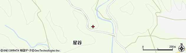徳島県勝浦町（勝浦郡）星谷（二ツ森谷）周辺の地図