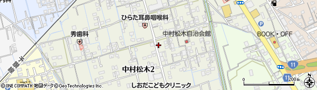 東京海上日動火災保険　代理店・新居浜損害保険事務所周辺の地図