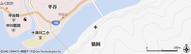 奈良県吉野郡十津川村猿飼191周辺の地図