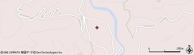 徳島県勝浦町（勝浦郡）三溪（橘）周辺の地図