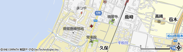 北条粟井簡易郵便局周辺の地図