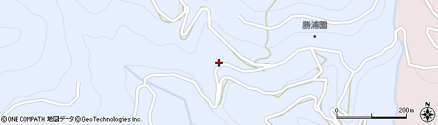 徳島県勝浦町（勝浦郡）坂本（旭谷）周辺の地図