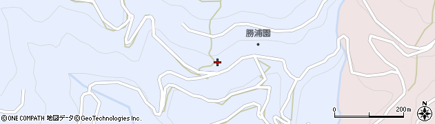 徳島県勝浦郡勝浦町坂本旭周辺の地図