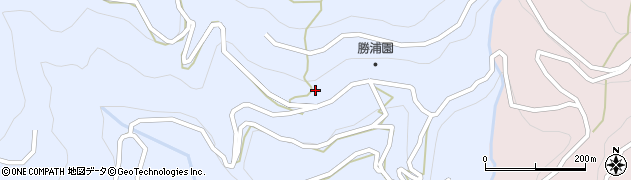 徳島県勝浦町（勝浦郡）坂本（旭）周辺の地図