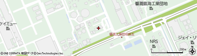 日本コークス工業株式会社北九州事業所　組合事務所周辺の地図