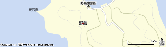 山口県防府市野島周辺の地図